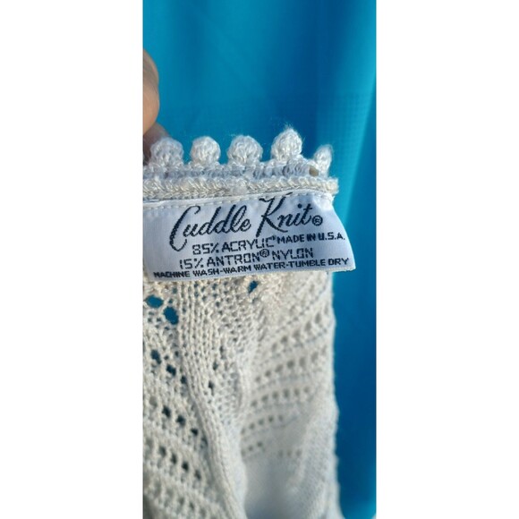 Vintage 90s Cuddle Knit Gray Women's 6 Chunky Knit Sweater Work Academia Capsule - Picture 5 of 5